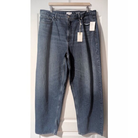 Good American | Good Barrel Relaxed Jeans Indigo740 - Picture 6 of 14